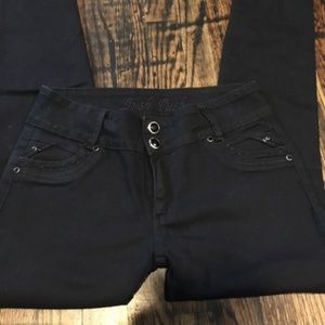 Jeweled Tush push skinny JEANS!